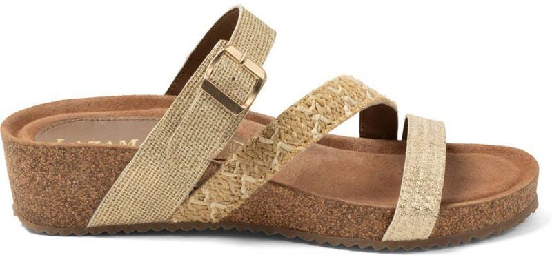 Lazamani - 75.005 - Slipper - Gold - Denim