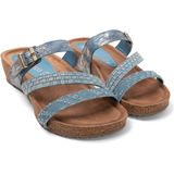 Lazamani - 75.005 - Slipper - Denim - Suède - Leer - Rubber