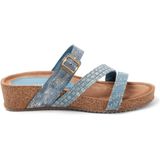 Lazamani - 75.005 - Slipper - Denim - Suède - Leer - Rubber