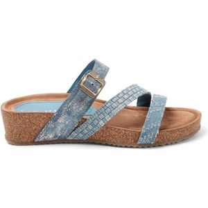 Lazamani - 75.005 - Slipper - Denim - Suède - Leer - Rubber