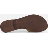Lazamani Raffia Slippers - Wit - Synthetisch - Dames