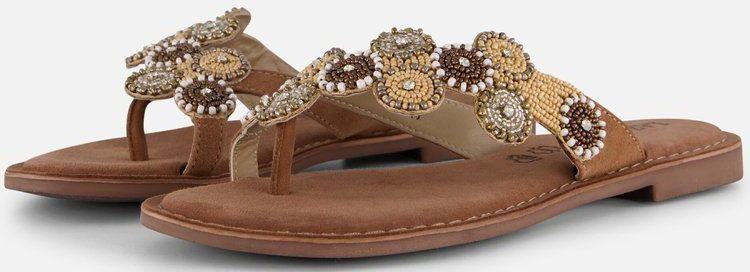 Lazamani - Slippers - Beige - Synthetisch