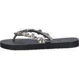 Lazamani - Beach - Teenslippers - Blauw - Rubber - Strass-steentjes