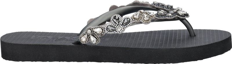 Lazamani - Beach - Teenslippers - Blauw - Rubber - Strass-steentjes