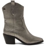 Lazamani - Lu - Cowboylaarzen - Zilver - Leer