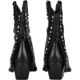 Lazamani - Cowboylaarzen - Zwart - Leren