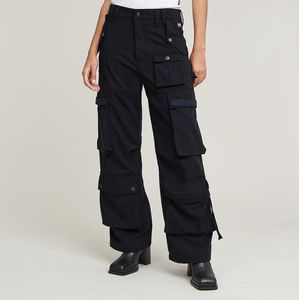 Mega - Cargobroek - Donkerblauw - Dames