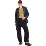 Shirt - Effen - V-hals - Slanke Pasvorm - Kwartmouw