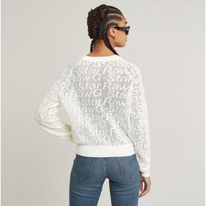 G-star - Pointelle - Gebreide Trui - Lichtgewicht - Katoen - Semi-transparant