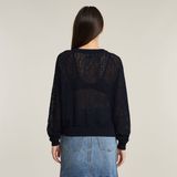 G-star - Pointelle - Gebreide Trui - Lichtgewicht - 100% Katoen