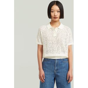 Gebreide Trui - Logoprint - Polokraag - Knitwear - Normale Pasvorm