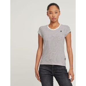 G-Star RAW - Eyben Stripe - T-shirt - Multicolor - 100% Biologisch Katoen