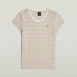 G-Star RAW - Eyben Stripe - T-Shirt - Multicolor - Biologisch Katoen