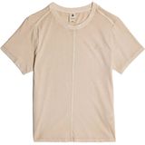 T-shirt - Effen - Jersey - Normale Pasvorm - Kwartmouw