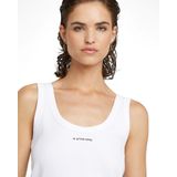G-STAR - D26065 - Tanktop - Wit - Comfortabele Pasvorm