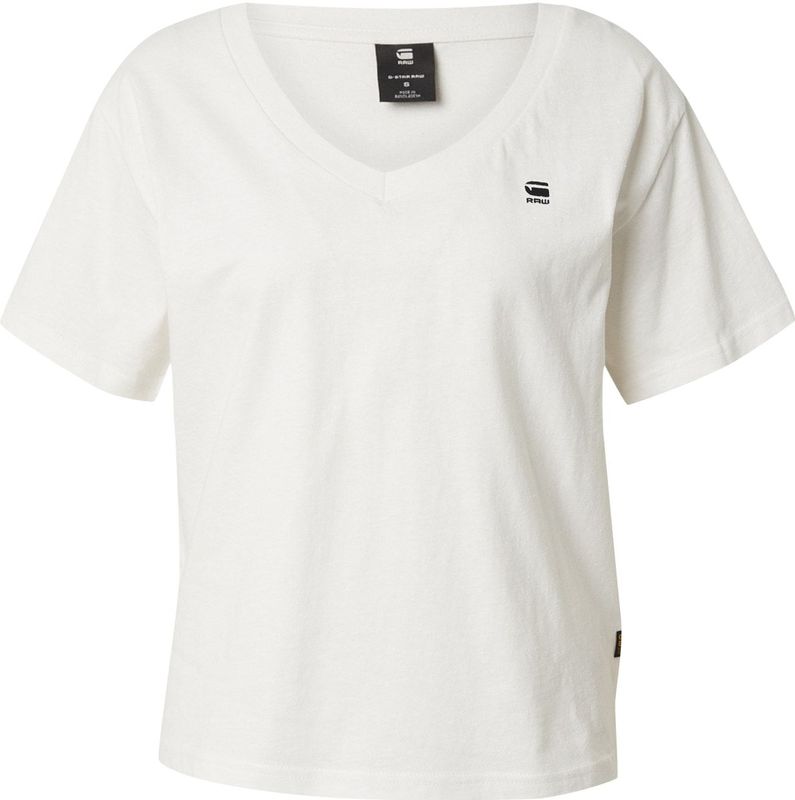 G-STAR - Relaxed T-shirt - V-hals - Zwart - 100% Biologisch Katoen