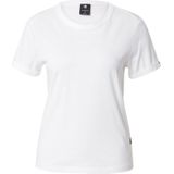 G-Star RAW - T-shirt Embro g-script - T-shirt - Wit - Borduurwerk