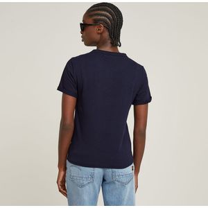 G-STAR - G-Script Logo - T-shirt - Zwart - 100% Biologisch Katoen