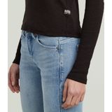 G-STAR - Shirt - Zwart - Lange Mouw - Slanke Pasvorm