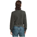 Overdyed - Slim Track - Sweaterjack - Zwart - Dames