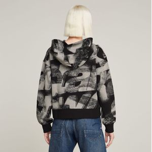 G-STAR RAW Dames Sprayed Letters Loose HDD Sw Wmn Sweatshirt, Meerdere kleuren (Lt krijt Spuitende Letters D26088-d325-h264), XS