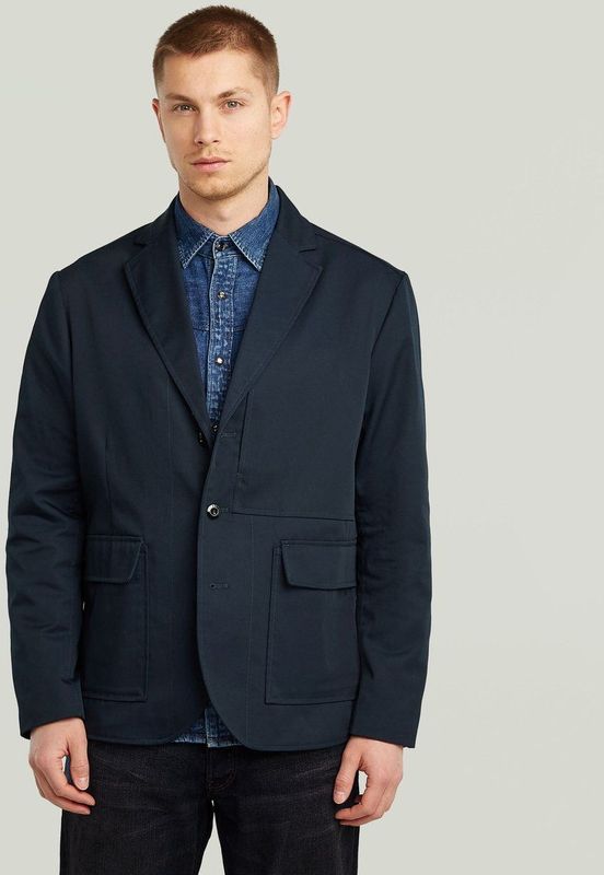 Chore Casual Blazer - Donkerblauw - Heren