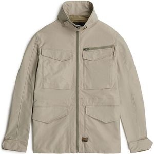 Rovic - Slim Field Jack - Beige - Heren - Field Jack met Opstaande Kraag