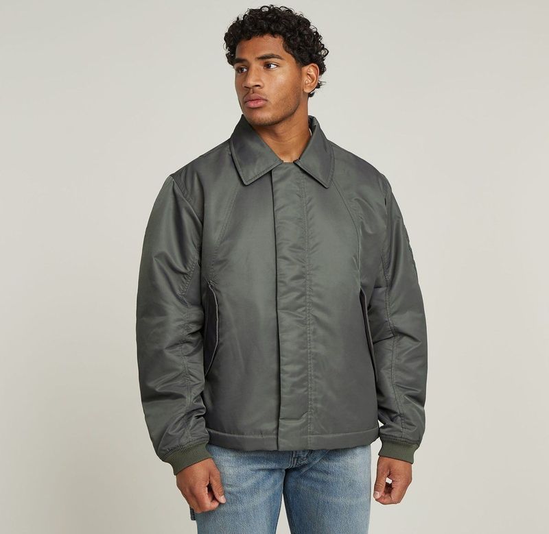 G-STAR RAW Heren Lw Padded Jkt Bomber, Grijs (Gs Grey D26119-c143-1260), XS