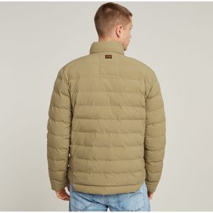 G-Star RAW Foundation Liner Jas - Groen - Elastische Manchetten en Rits