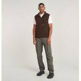 G-star - Foundation - Vest - Effen - Gewatteerd, Waterafstotend, 50% Gerecycled Polyester