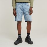 G-Star - Dakota Short Clean Edge - Lichtblauw - Denim - 100% Regeneratief Katoen