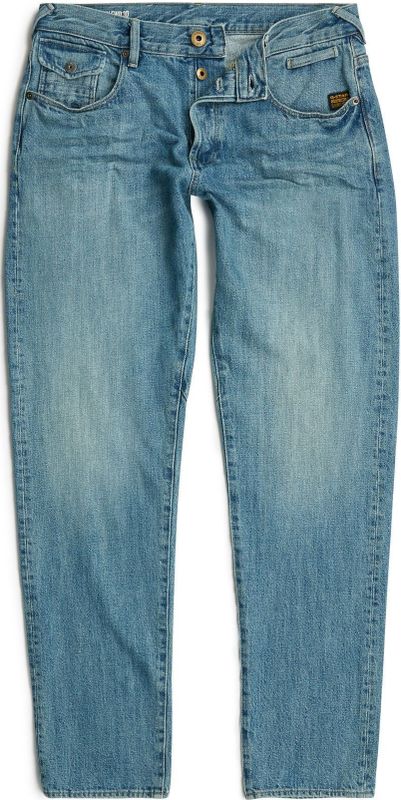 G-star - Morry - Spijkerbroek - Blauw - 100% Regeneratief Katoen
