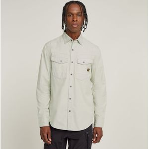 Hemden - Col de Chemise - Katoen - Verticale Couture - Pockets met Knopen