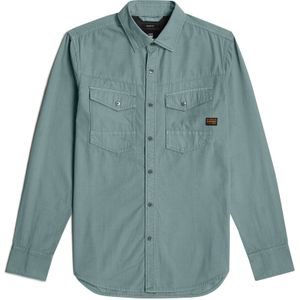 Dakota - Slim Shirt - Grijs - Katoen/Recycle Katoen - Slim Fit