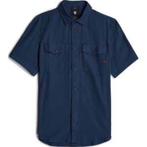 G-Star RAW Marine Slim overhemd, Blauw (Imperial Blue Gd D19751-d454-b851), XS