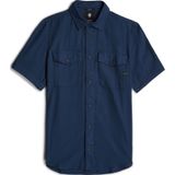 G-star - Marine Slim - Overhemd - Katoen - Slim Fit, Knoopsluiting, Borstzakken