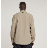 G-star marine slim shirt ls overhemd bruin