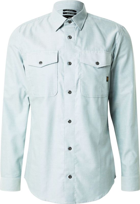 G-STAR Overhemd - Slim Fit - Denim - Marine Grijsblauw
