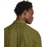 Overhemd - Marine - Katoen - Slim Fit - Lange Mouwen