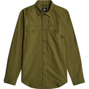 Overhemd - Marine - Katoen - Slim Fit - Lange Mouwen