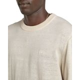 G-star - Premium Core - Gebreide Trui - Zwart - 40% Gerecycled Linnen