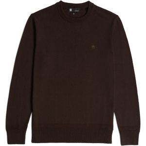 G-Star RAW Premium core R knit, bruin (Deep Brown D26123-d997-a926), S