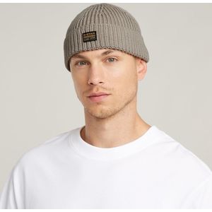 G-star - Fisherman Beanie - Grijs - 60% Viscose LENZING™ ECOVERO™ 40% Katoen
