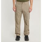 Cargo Pants - Groen - Katoen - Comfortabele Stretch - Rechte Pasvorm