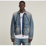 Coach - Zip Jack - Heren - Lichtblauw - Denim