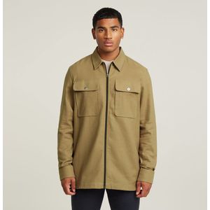 G-star - GPO Overshirt - Overshirt - Groen - 100% Katoen