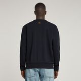 G-STAR - Nifous - Sweater - Blauw - Biologisch Katoen, Gerecycled Polyester