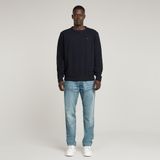 G-STAR - Nifous - Sweater - Blauw - Biologisch Katoen, Gerecycled Polyester