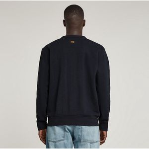 G-star - Nifous - Sweatshirt - Zwart - Biologisch Katoen, Gerecycled Polyester