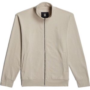 G-Star RAW Nifous Zip Thru sweatshirt, beige (Dk Brick D25122-d566-1214), M, Beige (Dk Brick D25122-d566-1214), M